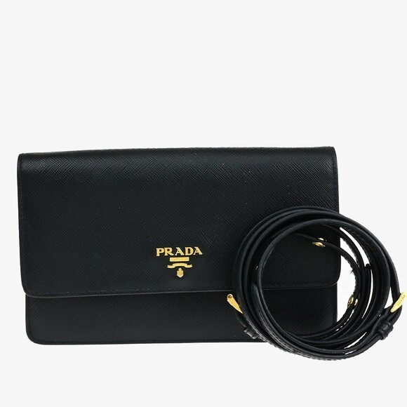 Prada Logo Mini Shoulder Bag Wallet #177095P56B